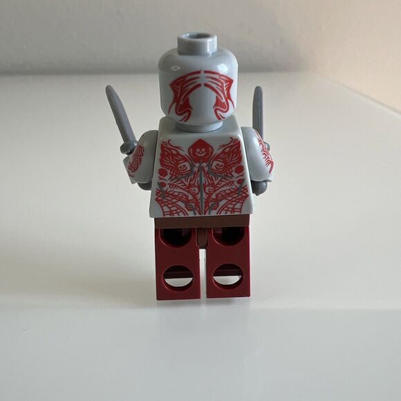 Lego Marvel Drax sh125 Minifigure Guardians of the Galaxy Milano Spaceship 76021 - Picture 3 of 4